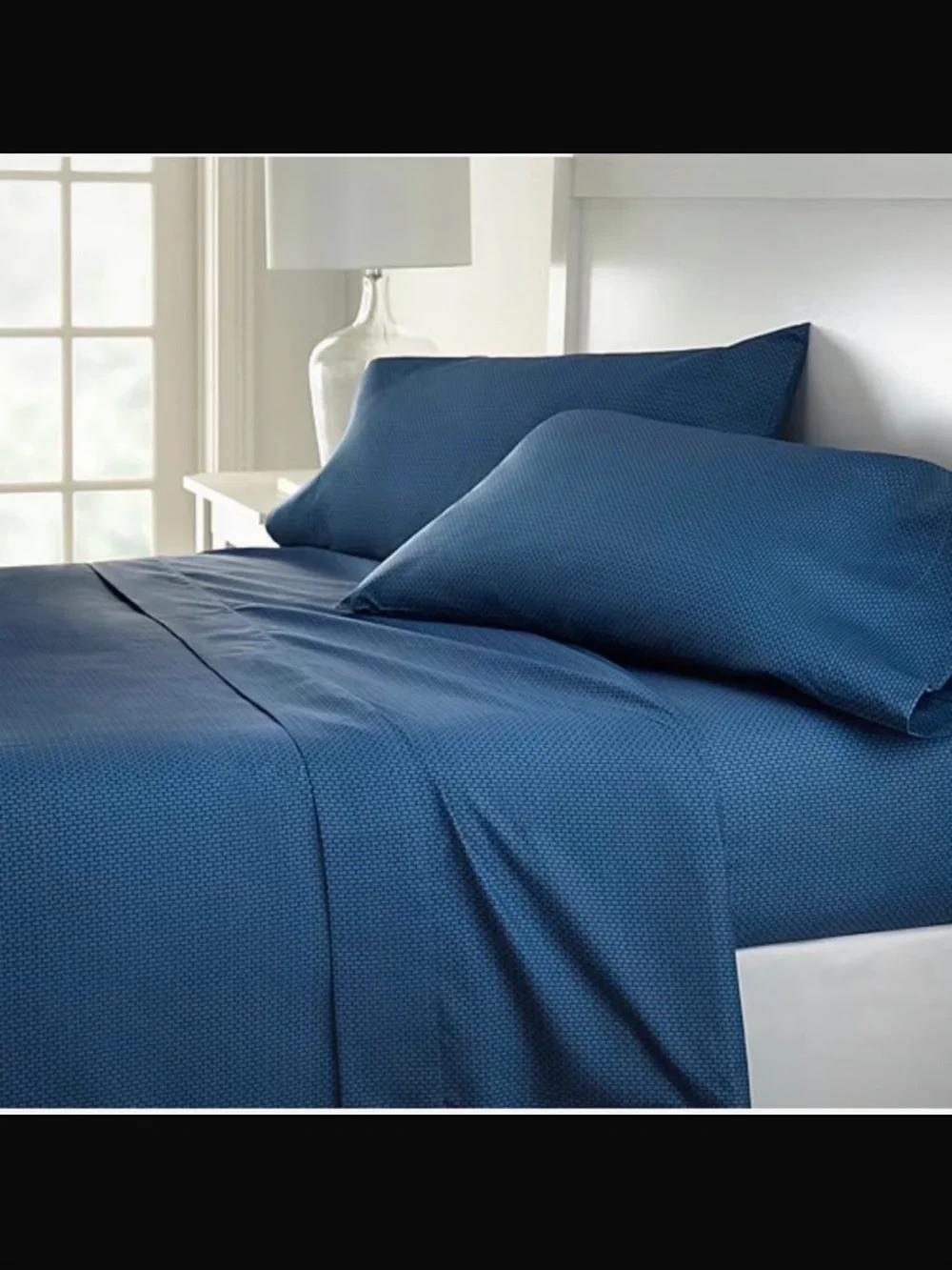 by Home Soft Touc Blue Microfiber Seet Set